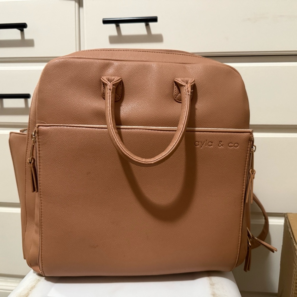 Ayla and co Diaper bag- Pink